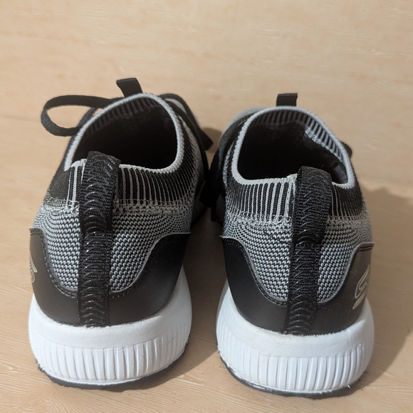BOBS from Skechers Black and Gray Knit Sneakers - Picture 4 of 8